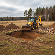 Рытье котлованов