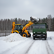 Погрузка снега