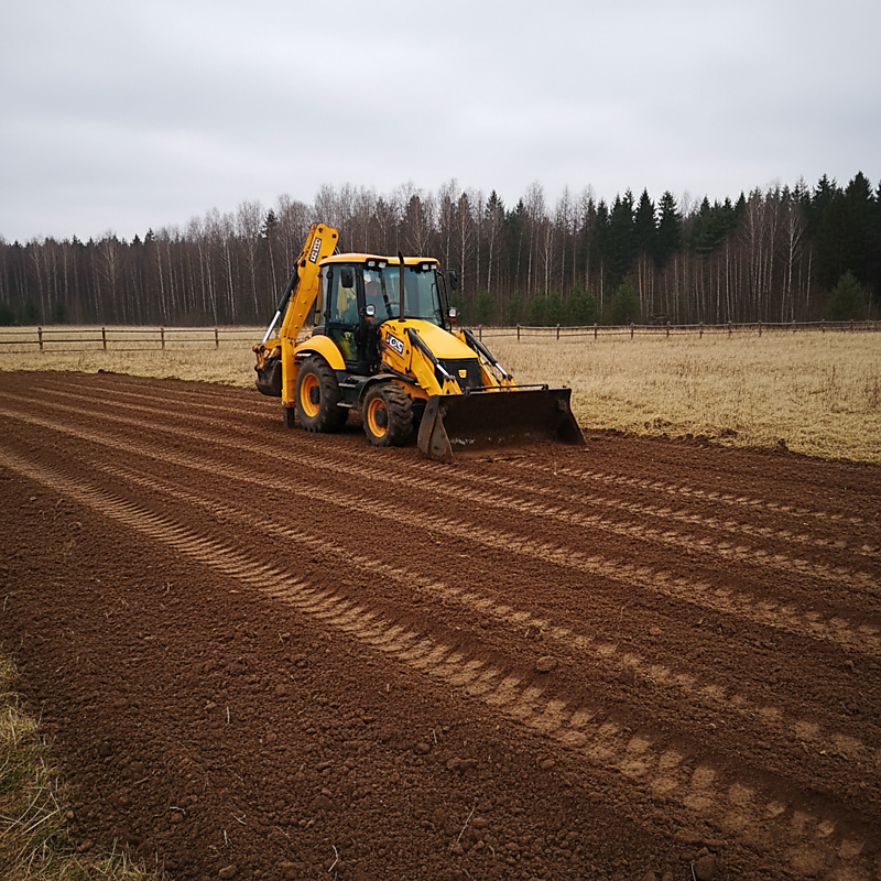 Планировка и выравнивание земельного участка
