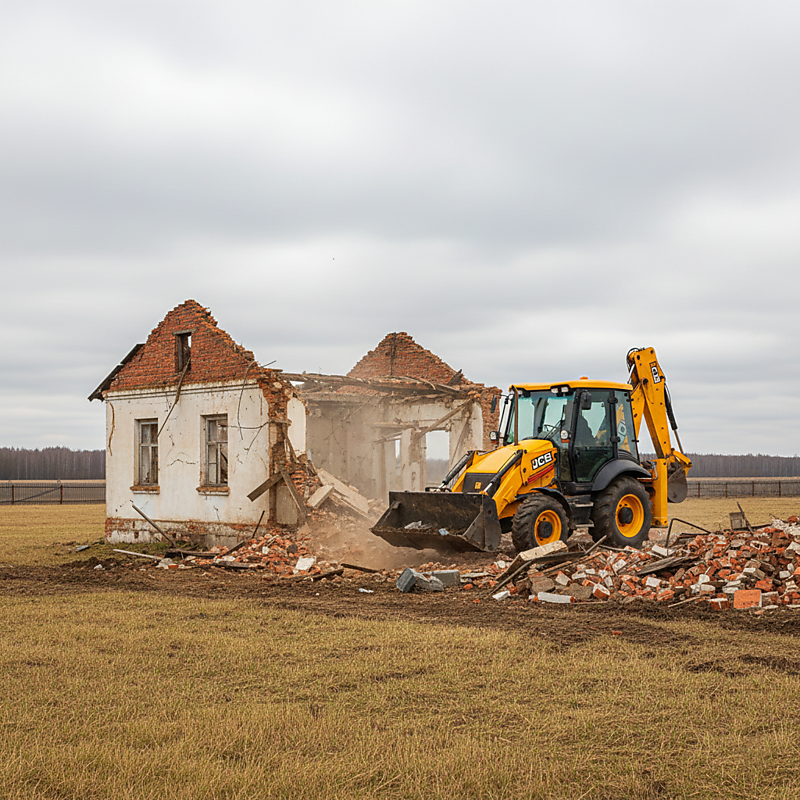 Демонтаж зданий и сооружений