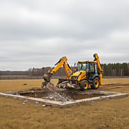 Демонтаж фундаментов