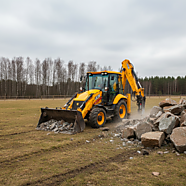 Измельчение крупных камней и скальных пород